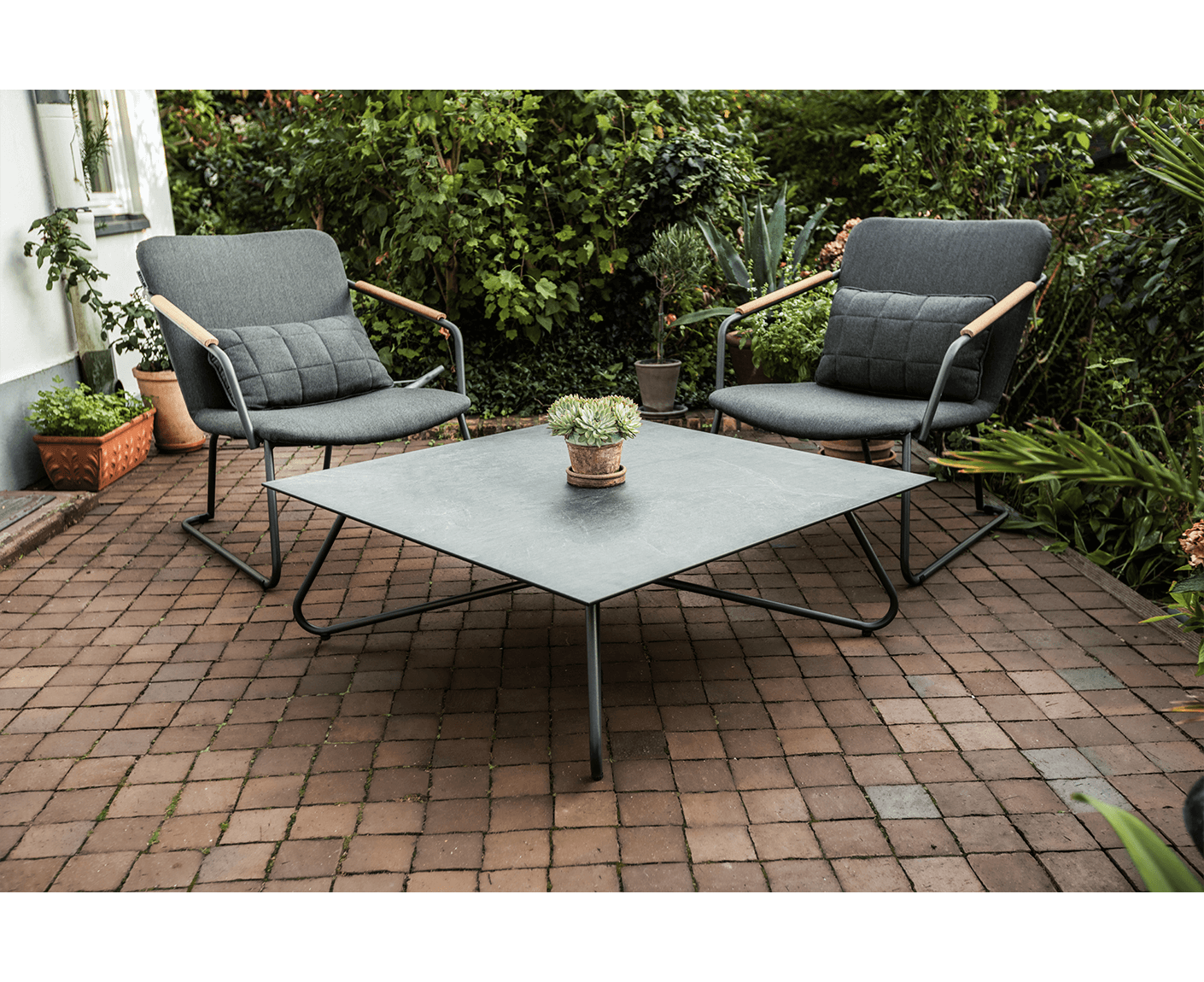 Kettler Gentle Tischgestell 95 x 95 cm Anthrazit