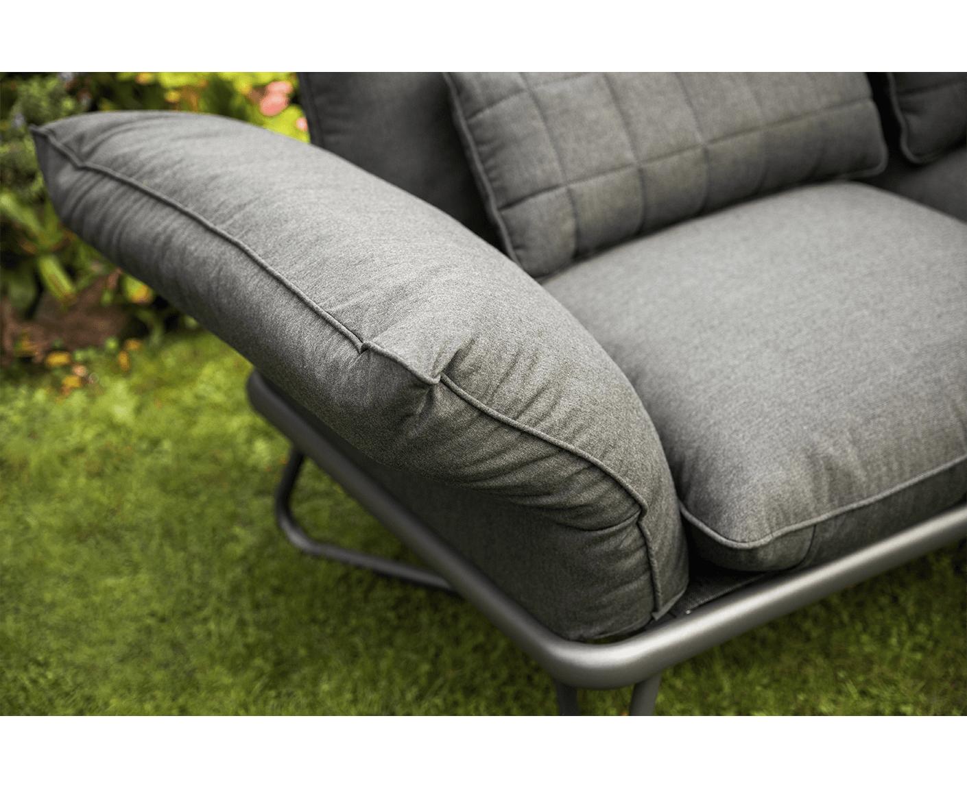 Kettler Gentle Gartenlounge Ecklounge Outdoorsofa Sunbrella / Anthrazit