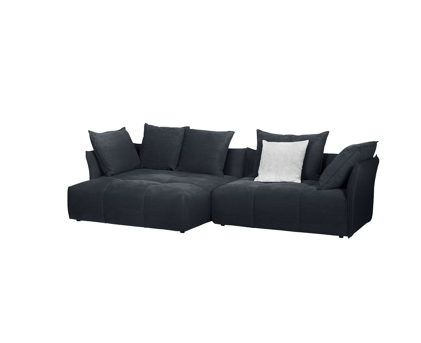 designwerk Palace, Ecksofa 318 x 158 cm | inkl. Kissen