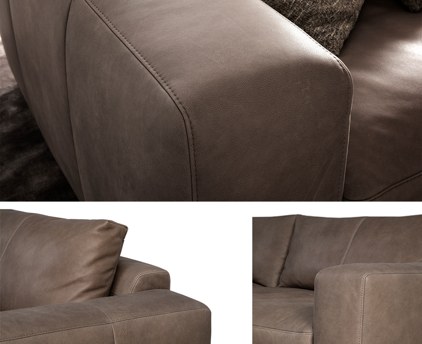 designwerk Parma Sofa | 214 - 294 cm | Echtleder
