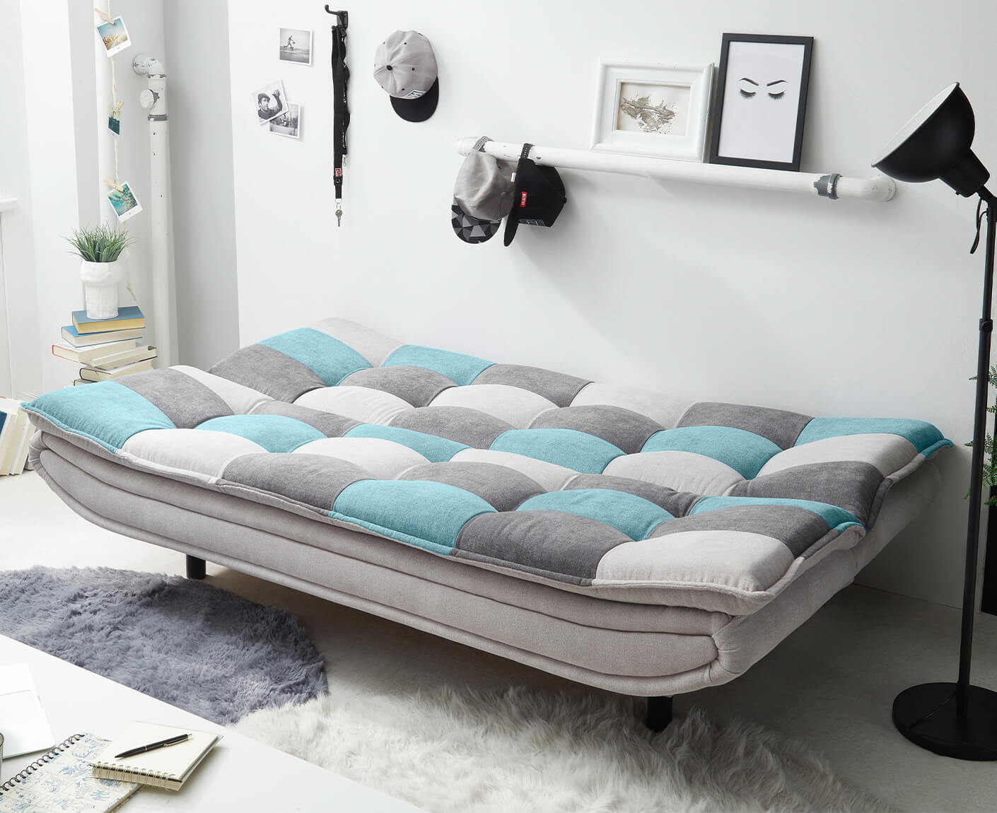 Patch Schlafsofa 188 x 118 cm