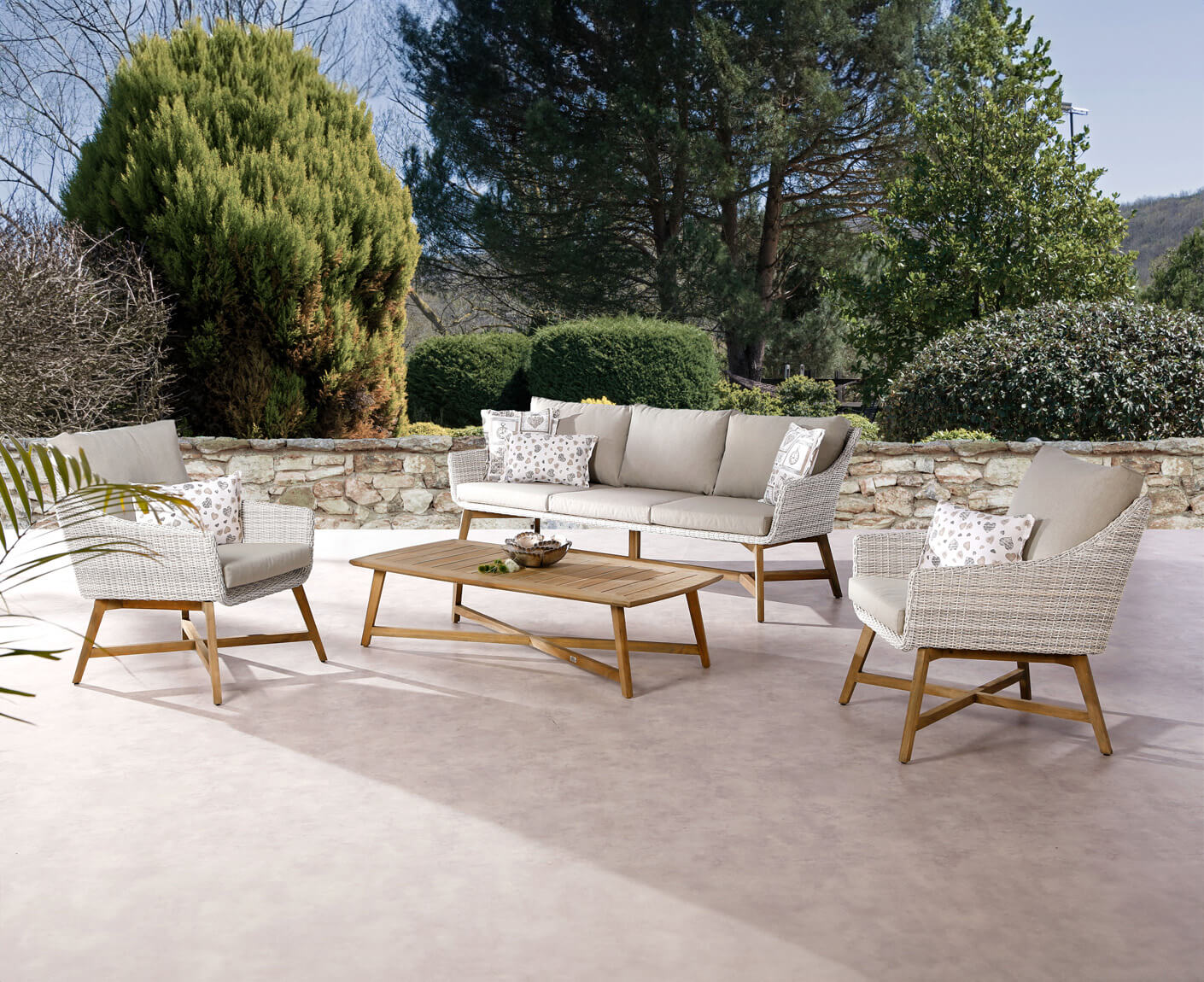 4-tlg. Lounge-Gruppe Paterna