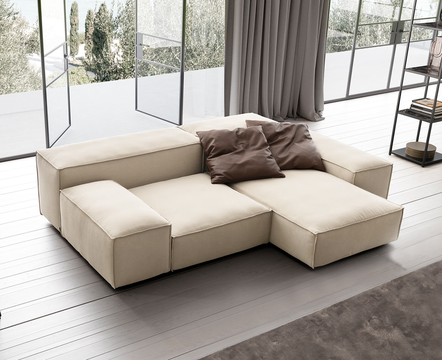 designwerk Puzzle, Ecksofa | 6-teilig | flexible Stellmöglichkeiten