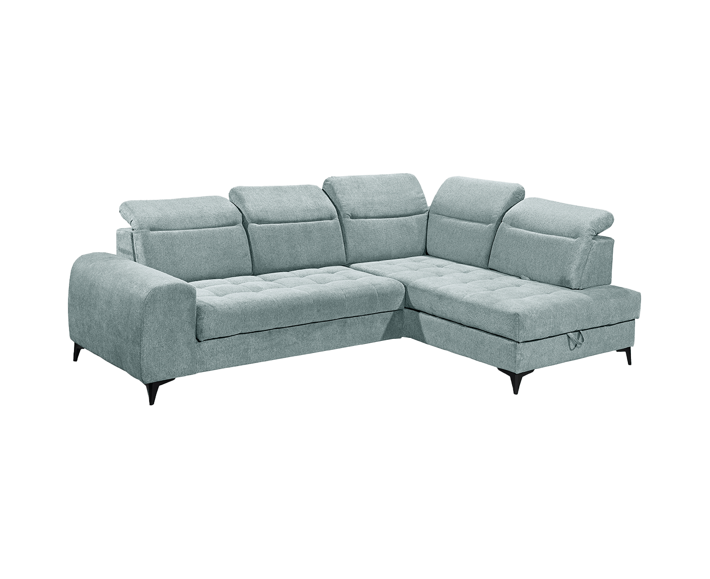 Rockdale Ecksofa 282 x 200 cm, mit Bettkasten