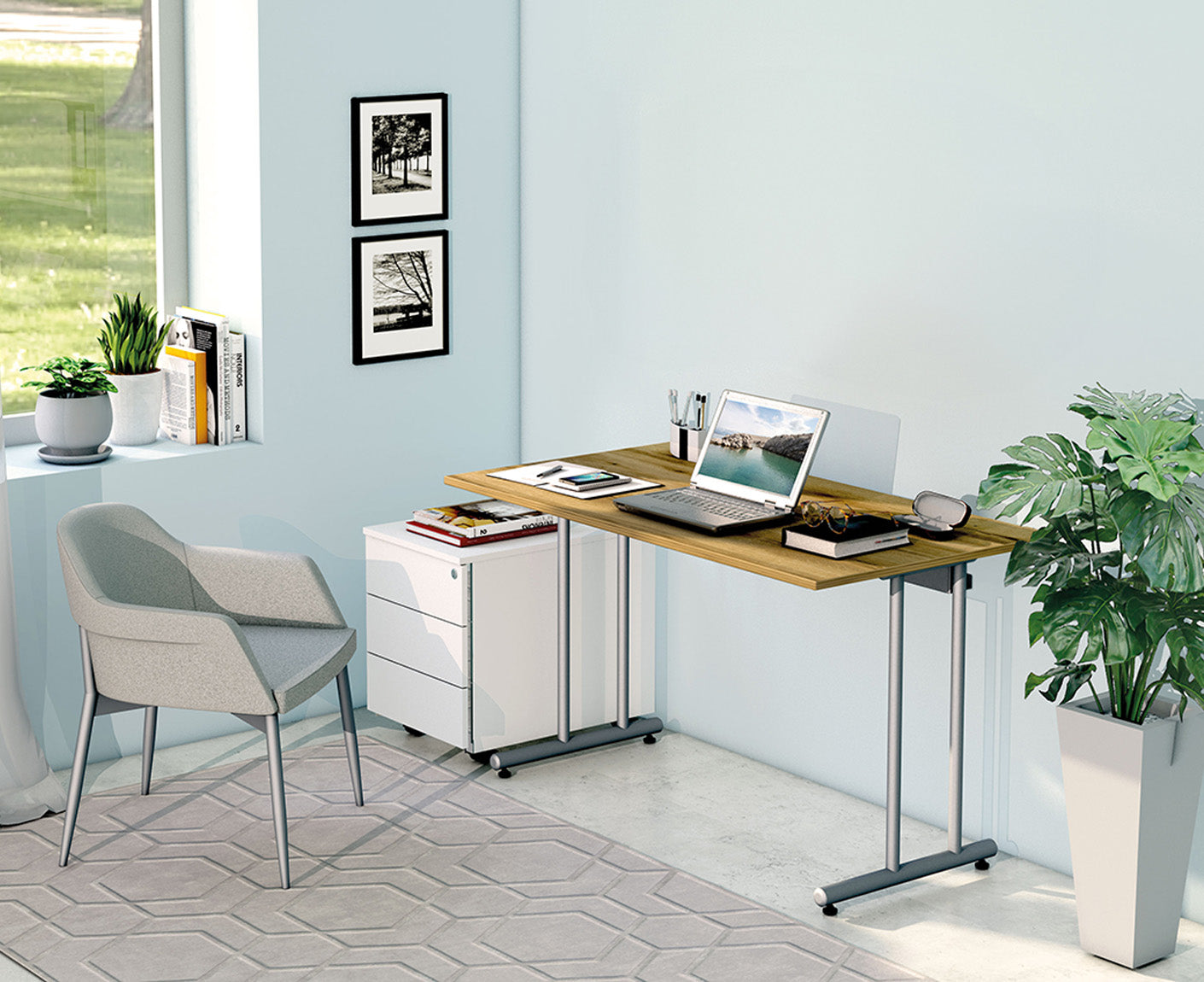 Smart office Schreibtisch
