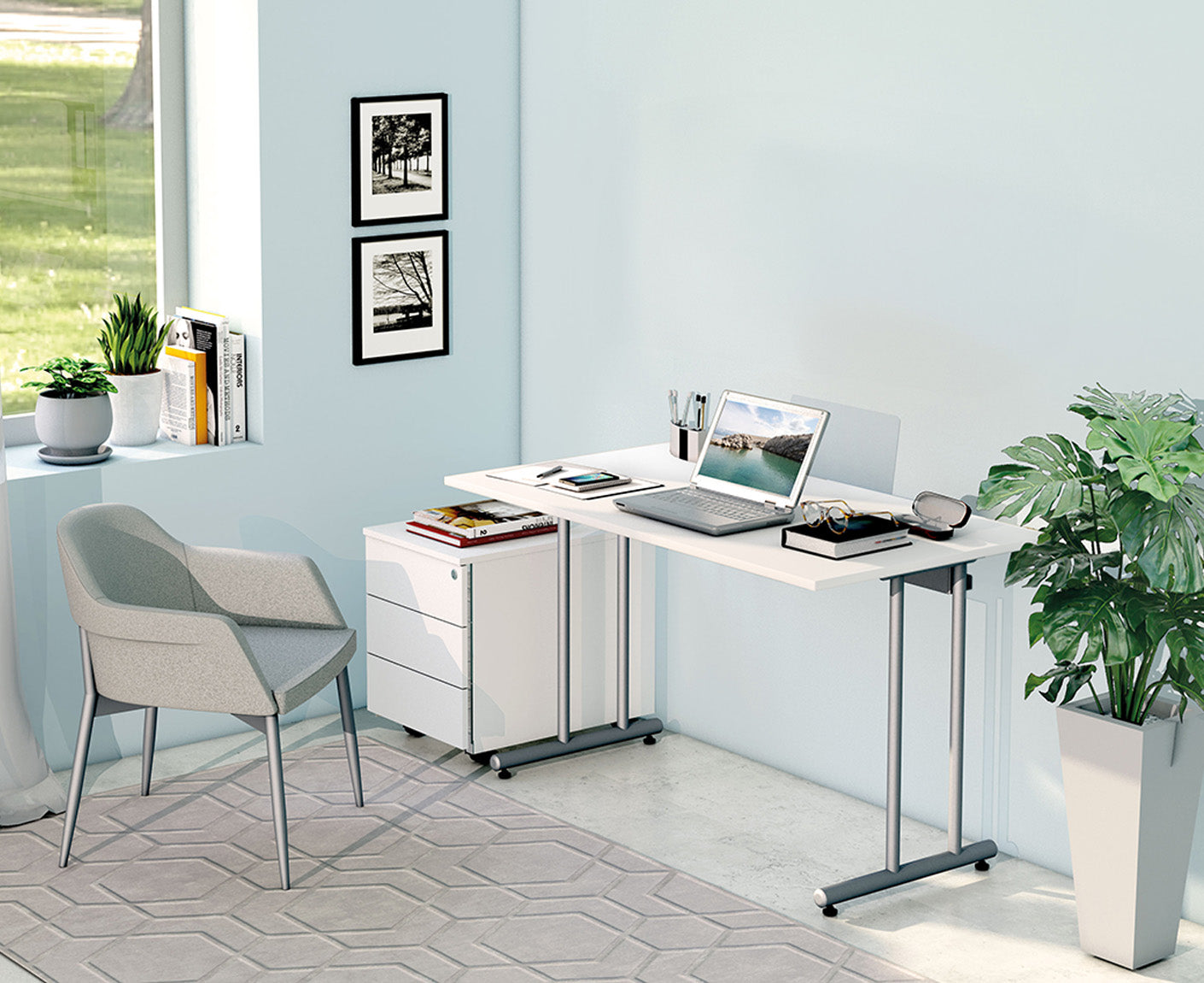 Smart office Schreibtisch