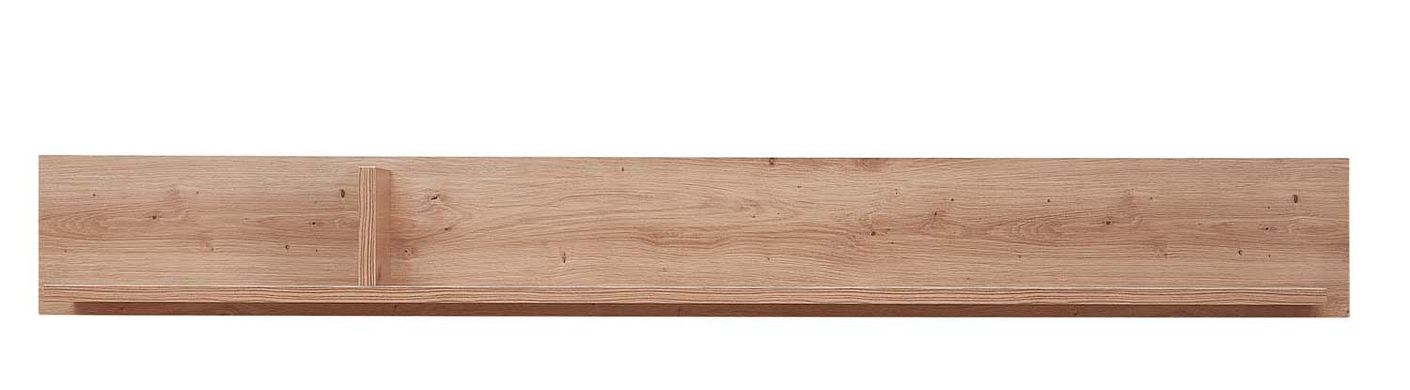 SONOS Wohnzimmerkomplettset inkl. LED-Beleuchtung Artisan Eiche Massiv / Abs. Schwarz Matt