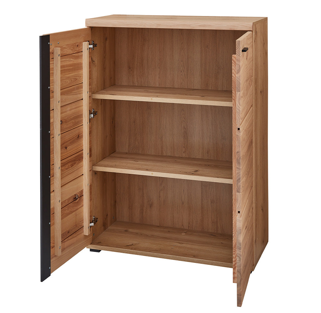 Sonos 7-teiliges Bürokomplettset Altesche massiv / Artisan Eiche