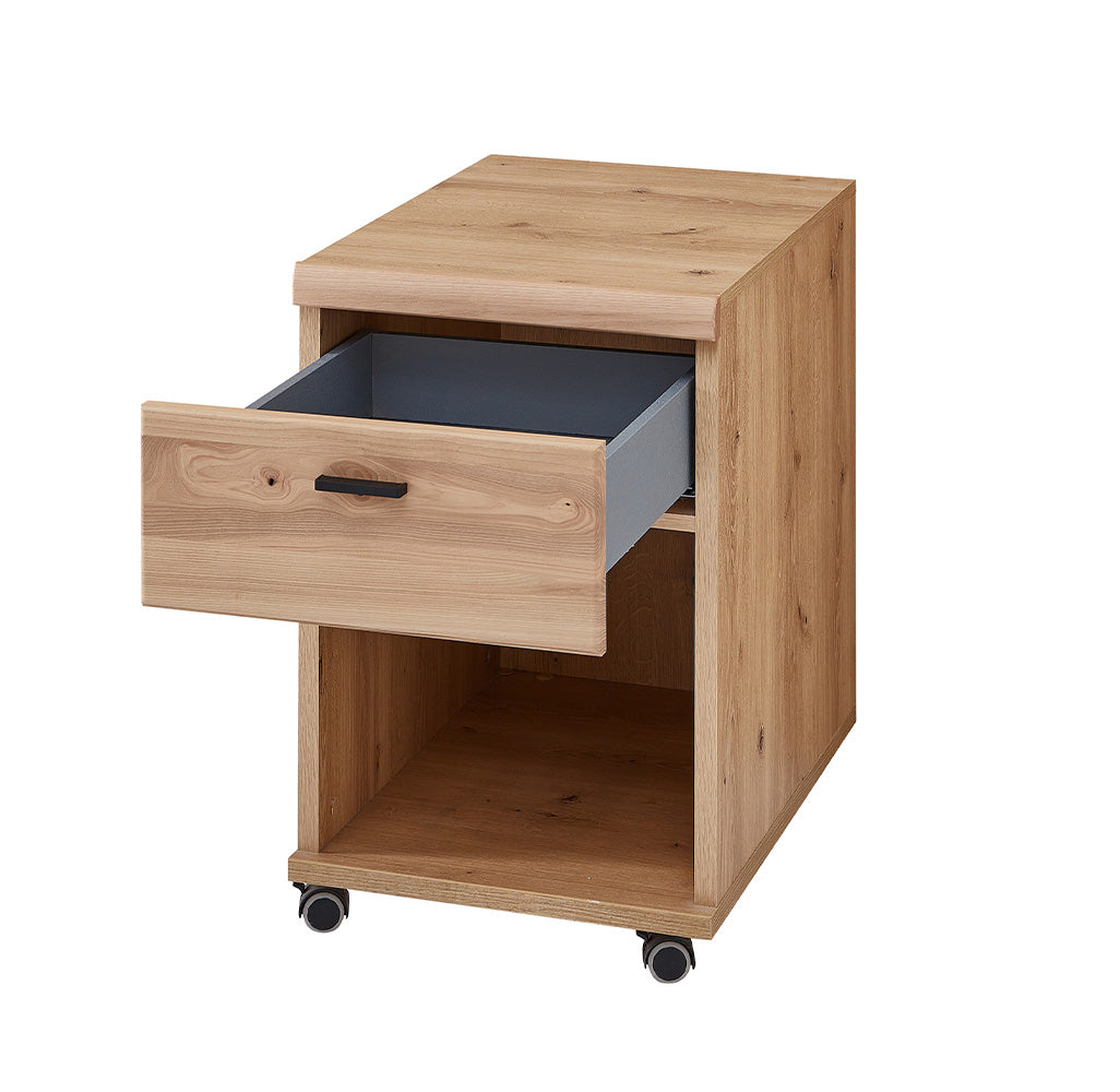 Sonos 7-teiliges Bürokomplettset Altesche massiv / Artisan Eiche