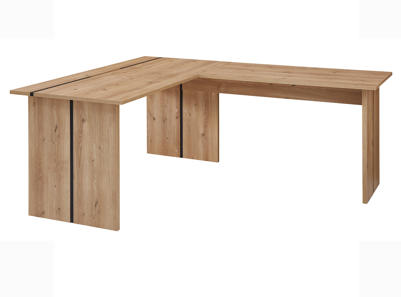 Sonos Schreibtischwinkel Altesche massiv / Artisan Eiche