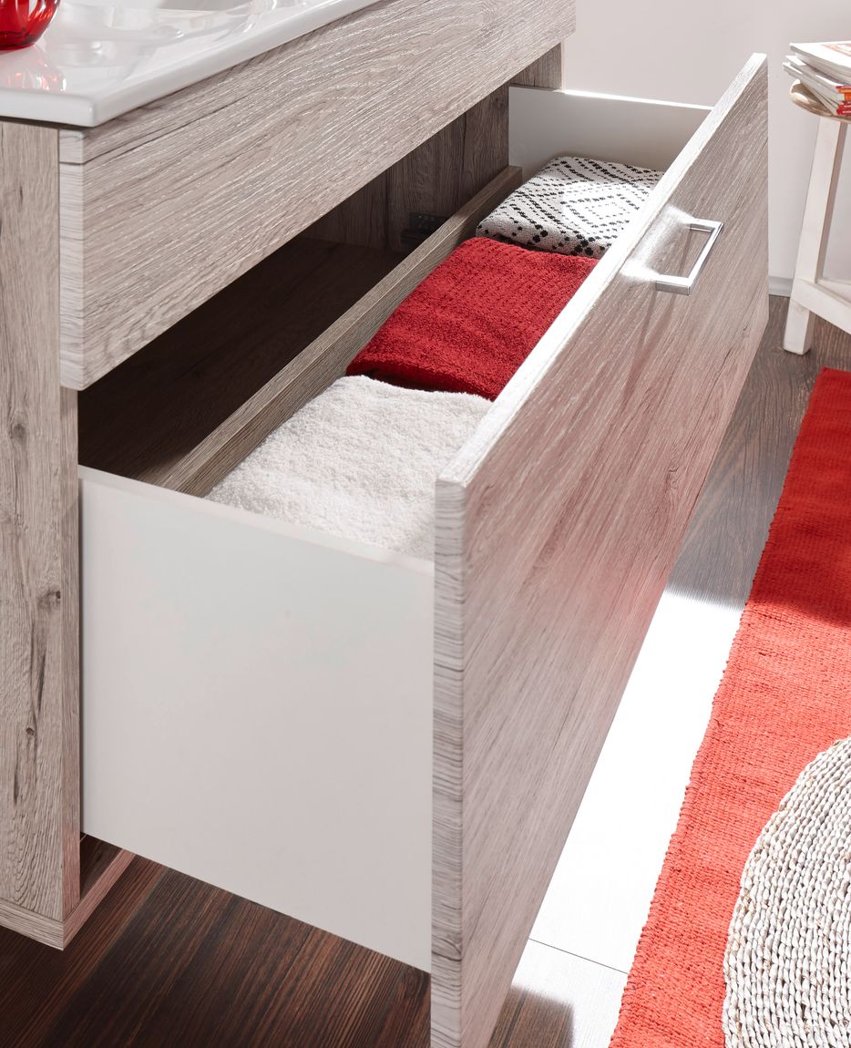 SPLASH Waschbeckenunterschrank (WBU) inkl. Becken Sandeiche