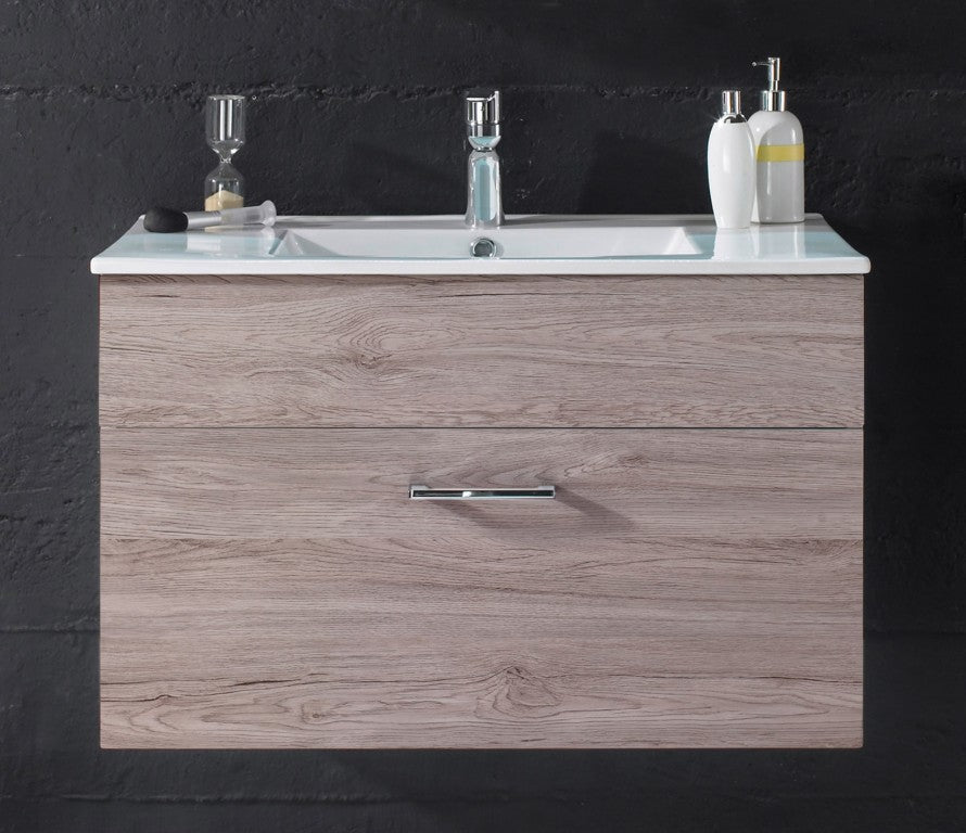 SPLASH Waschbeckenunterschrank (WBU) inkl. Becken Sandeiche