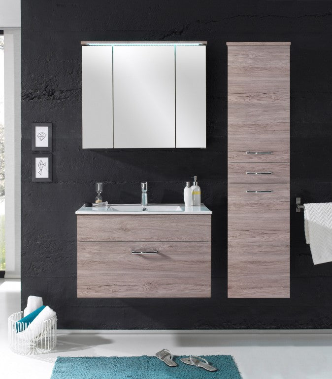 SPLASH Waschbeckenunterschrank (WBU) inkl. Becken Sandeiche