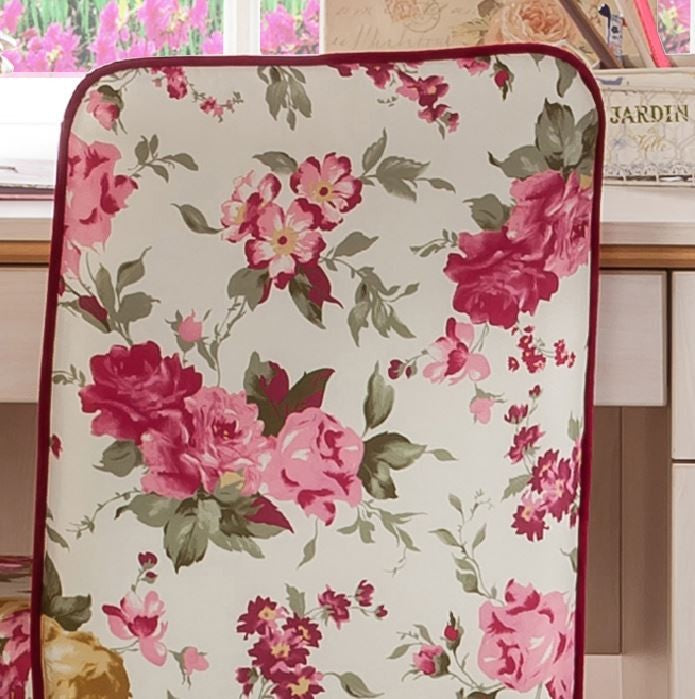 Cilek FLORA Stuhl Kinderstuhl Schminkstuhl Schreibtischstuhl Weiß/Rosa
