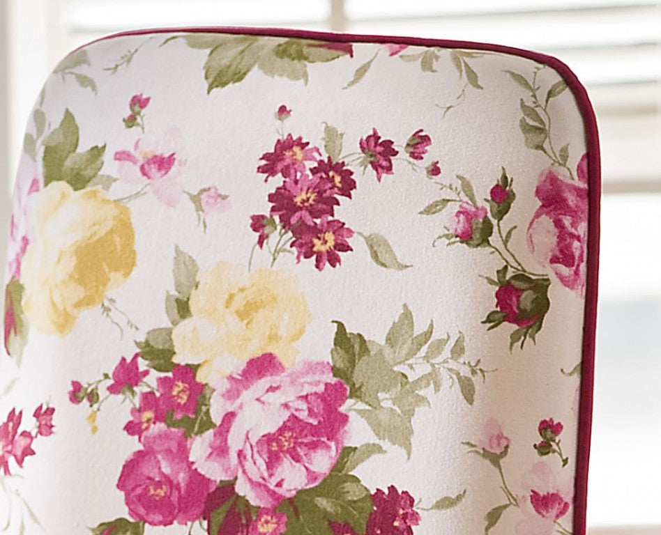 Cilek FLORA Stuhl Kinderstuhl Schminkstuhl Schreibtischstuhl Weiß/Rosa