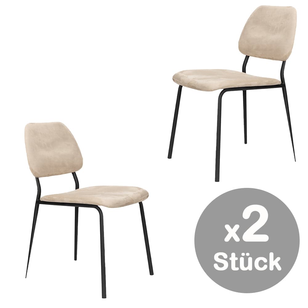 Darby Besucherstuhl 2er Set