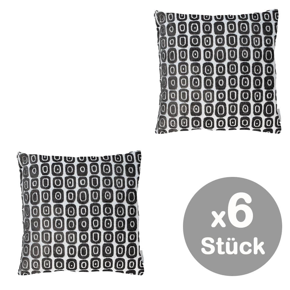 6x Kissen CLOUD DENIM 45x45cm