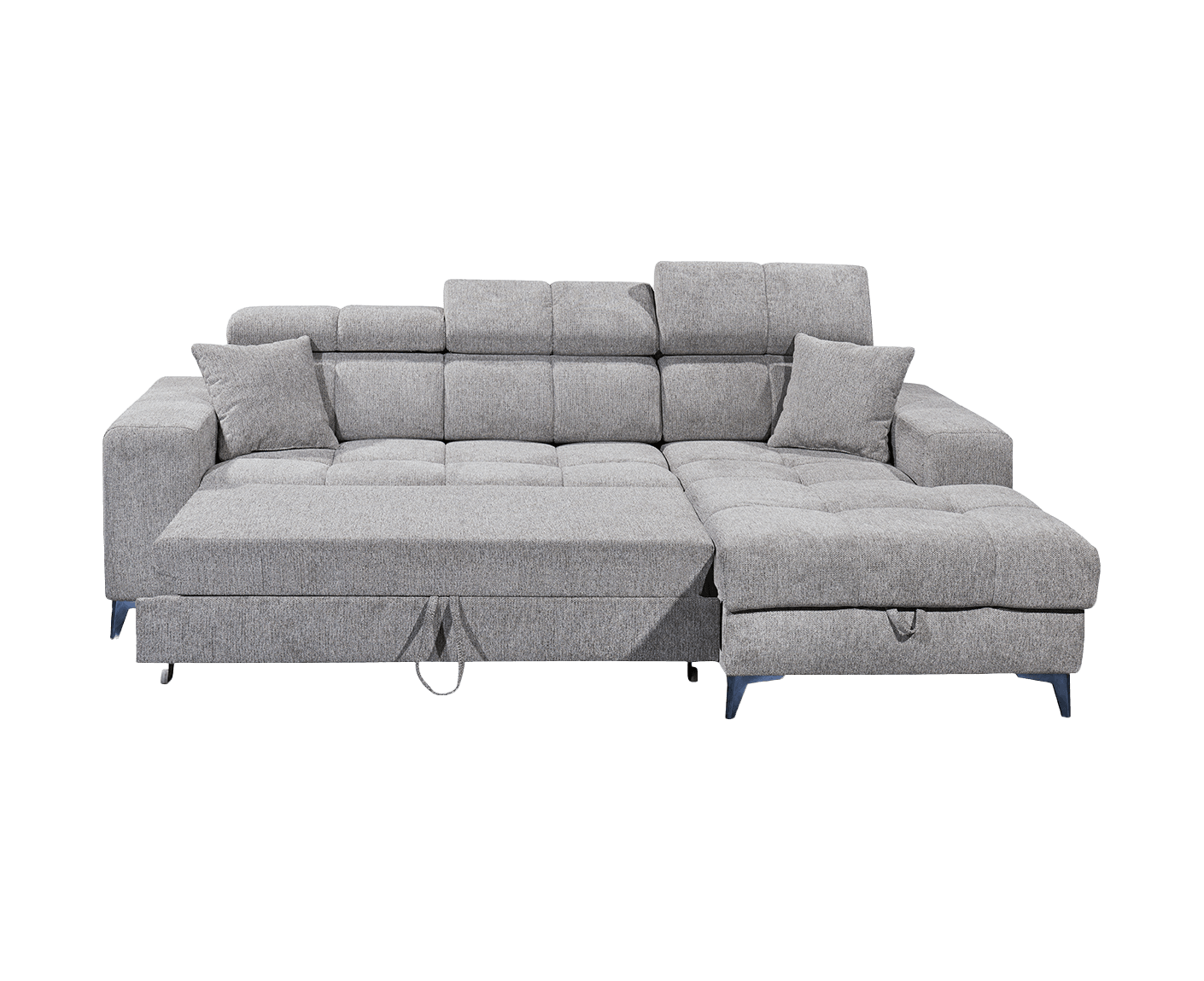 Sydney Ecksofa Longchair 268 x 172 cm, mit Schlaffunktion & Bettkasten