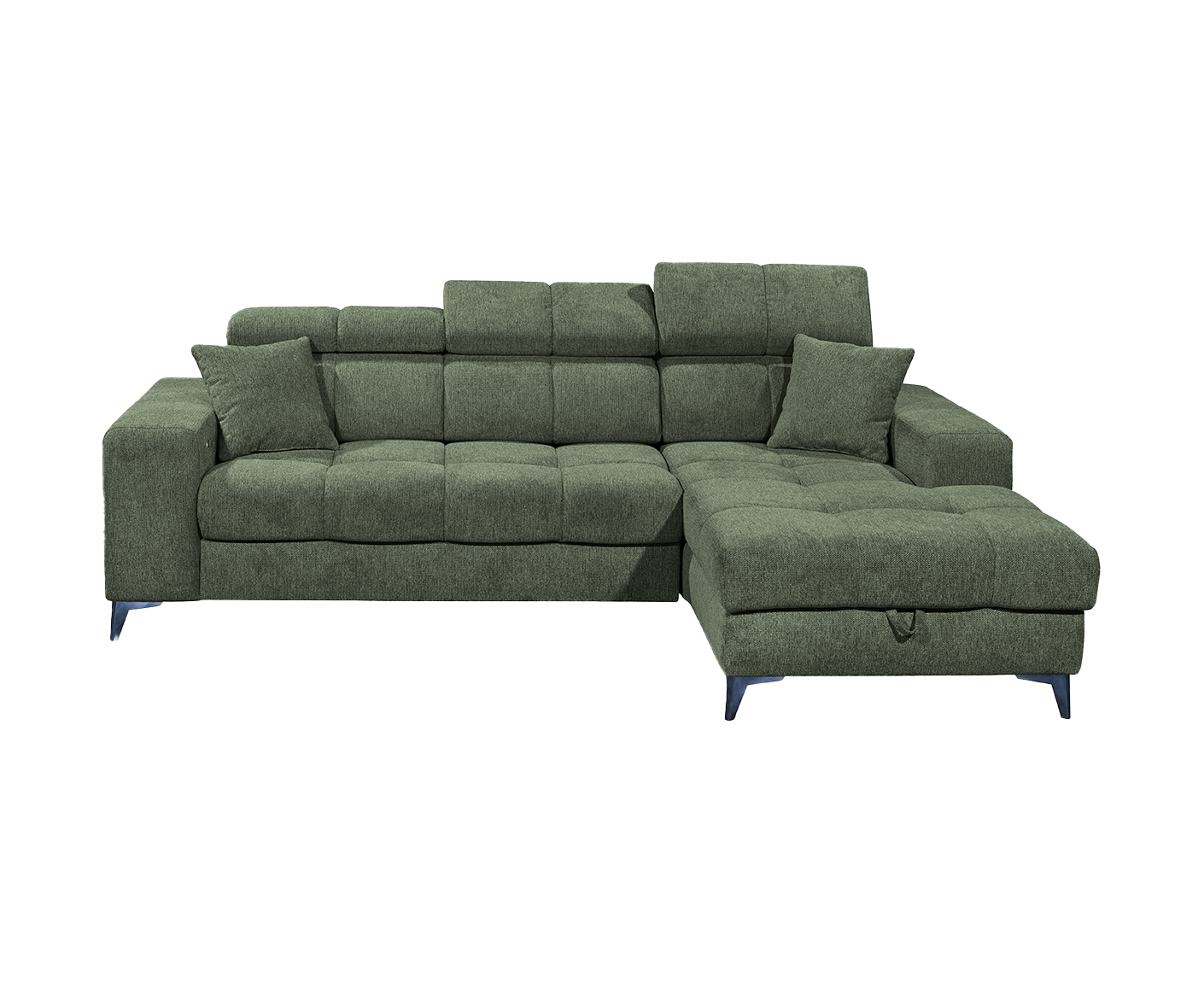 Sydney Ecksofa Longchair 268 x 172 cm, mit Schlaffunktion & Bettkasten