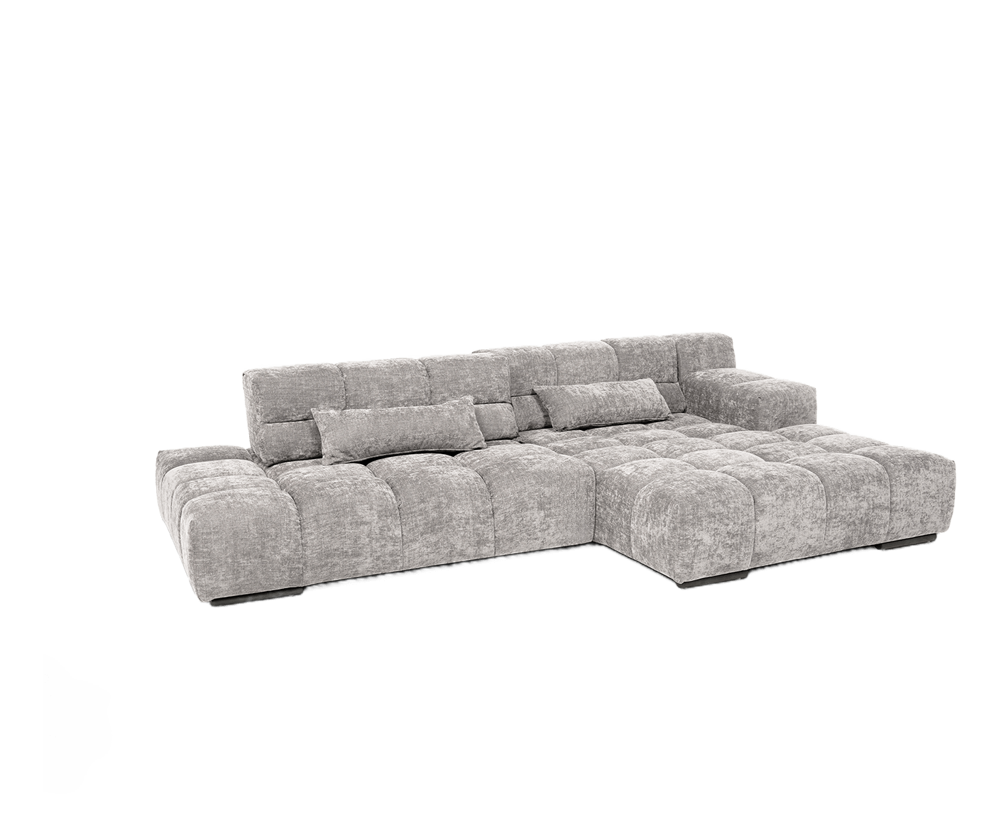 designwerk Temple, Ecksofa 286 x 169 cm | mit Rückenverstellung