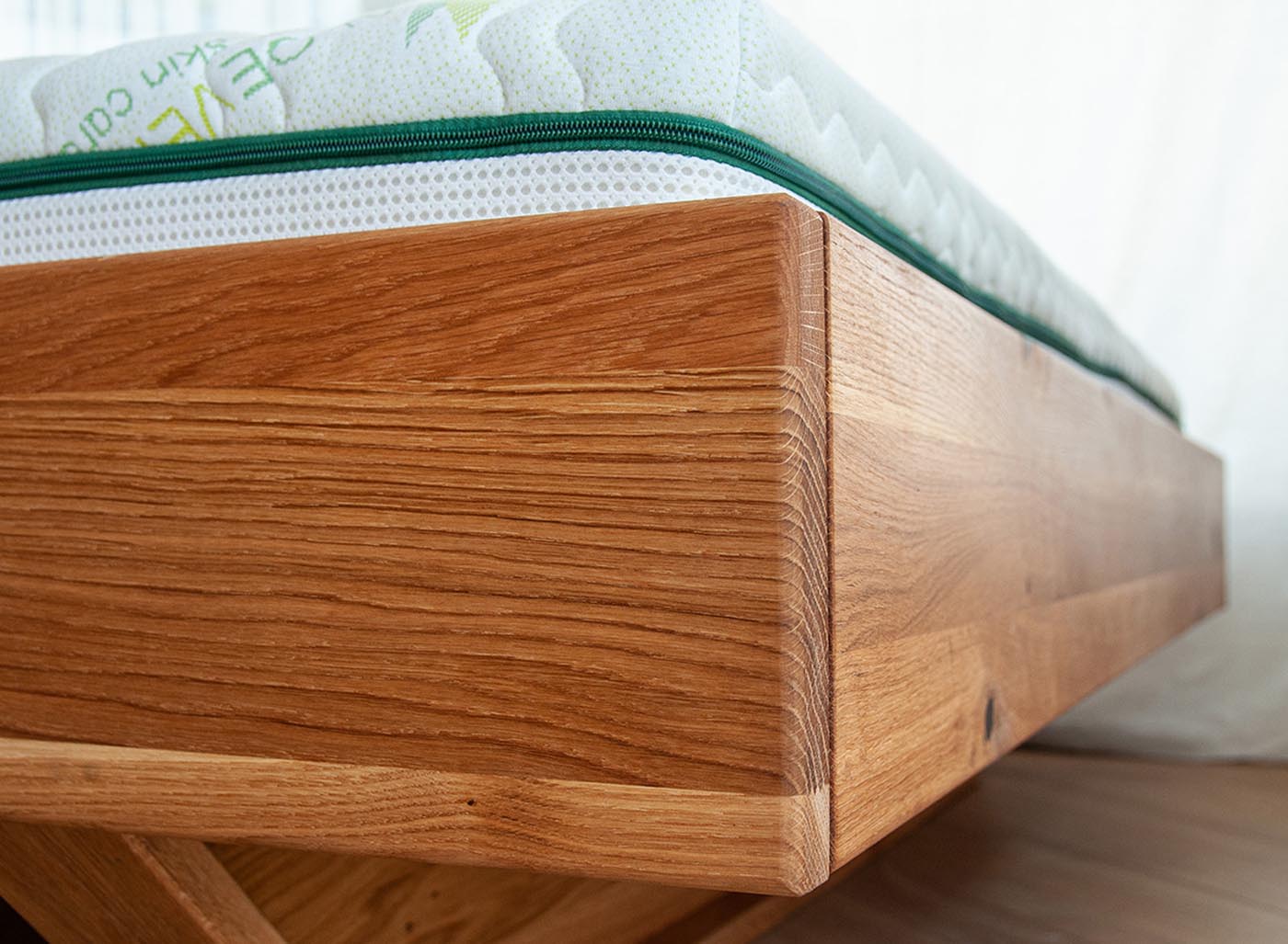 Toretta Massivholz Bett Doppelbett Ehebett 140-180x200cm Eiche
