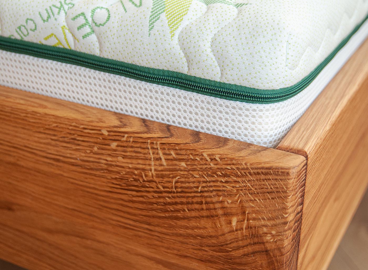 Toretta Massivholz Bett Doppelbett Ehebett 140-180x200cm Eiche