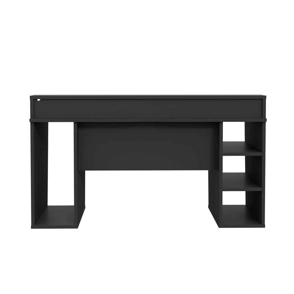 TURKU Gaming Schreibtisch 160 x 72 cm Schwarz