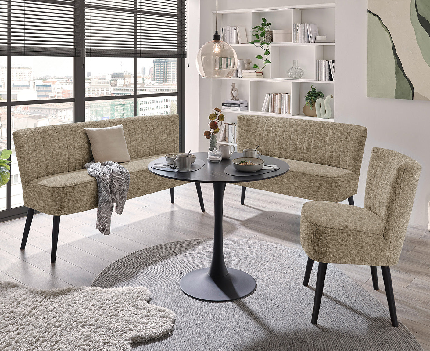 Tim Essgruppe Diningset 3-Teilig, Eden