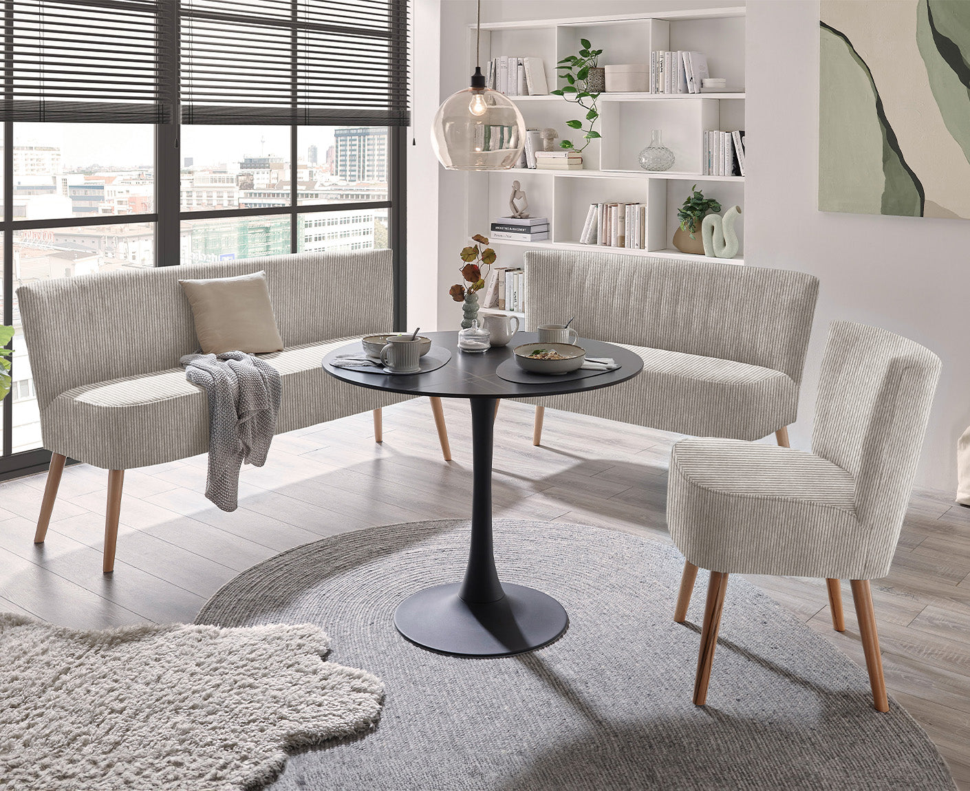 Tim Essgruppe Diningset 3-Teilig, Zoom