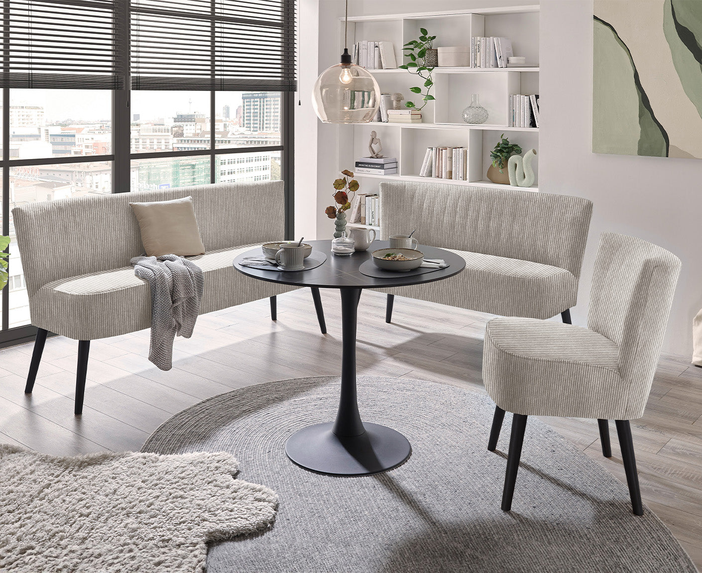 Tim Essgruppe Diningset 3-Teilig, Zoom