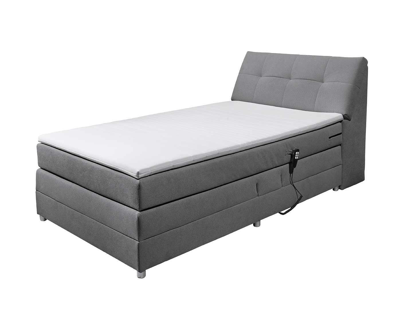 Toulouse A Boxspringbett 120 x 200 cm, inkl. Motor