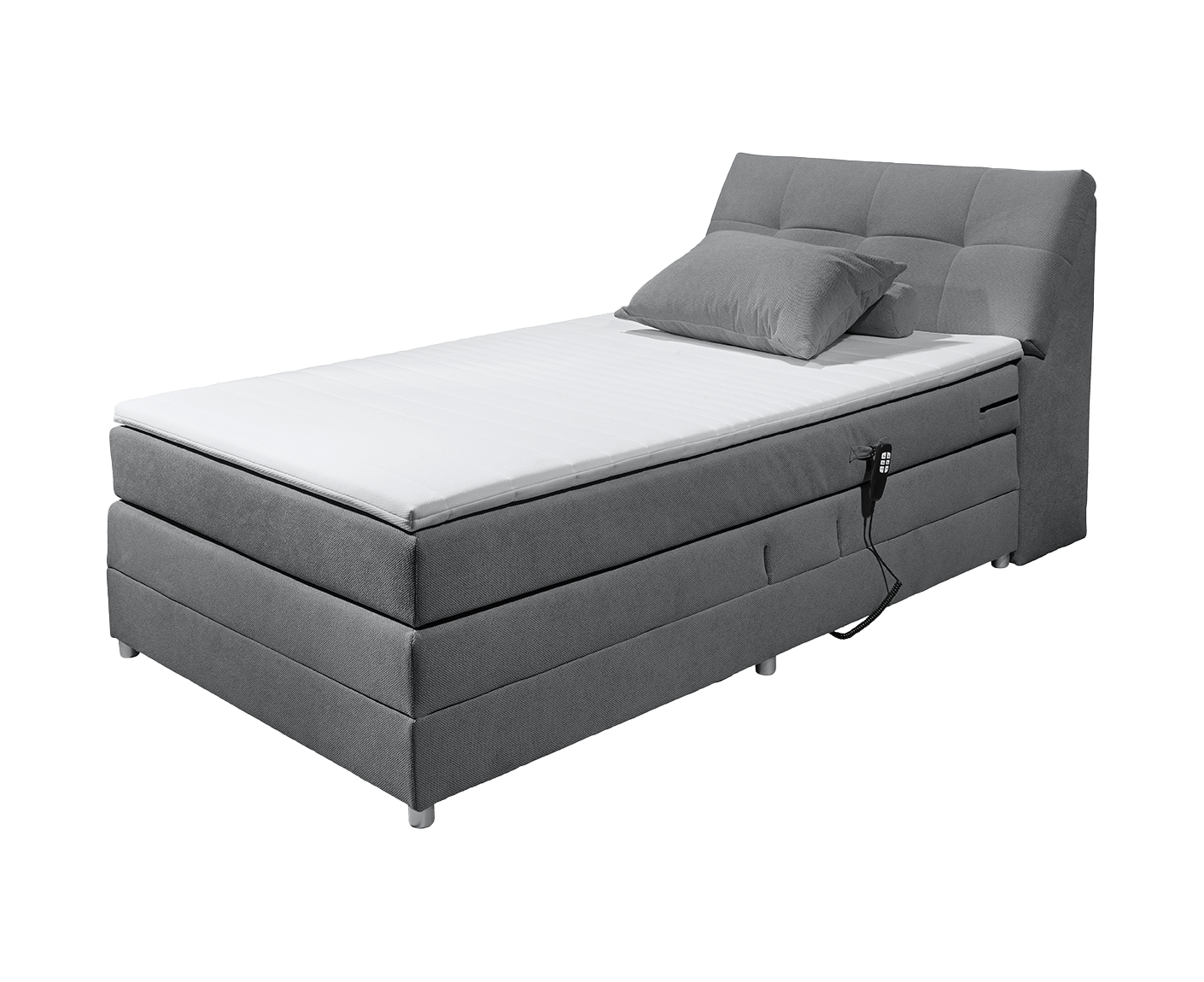 Toulouse A Boxspringbett 120 x 200 cm, inkl. Motor