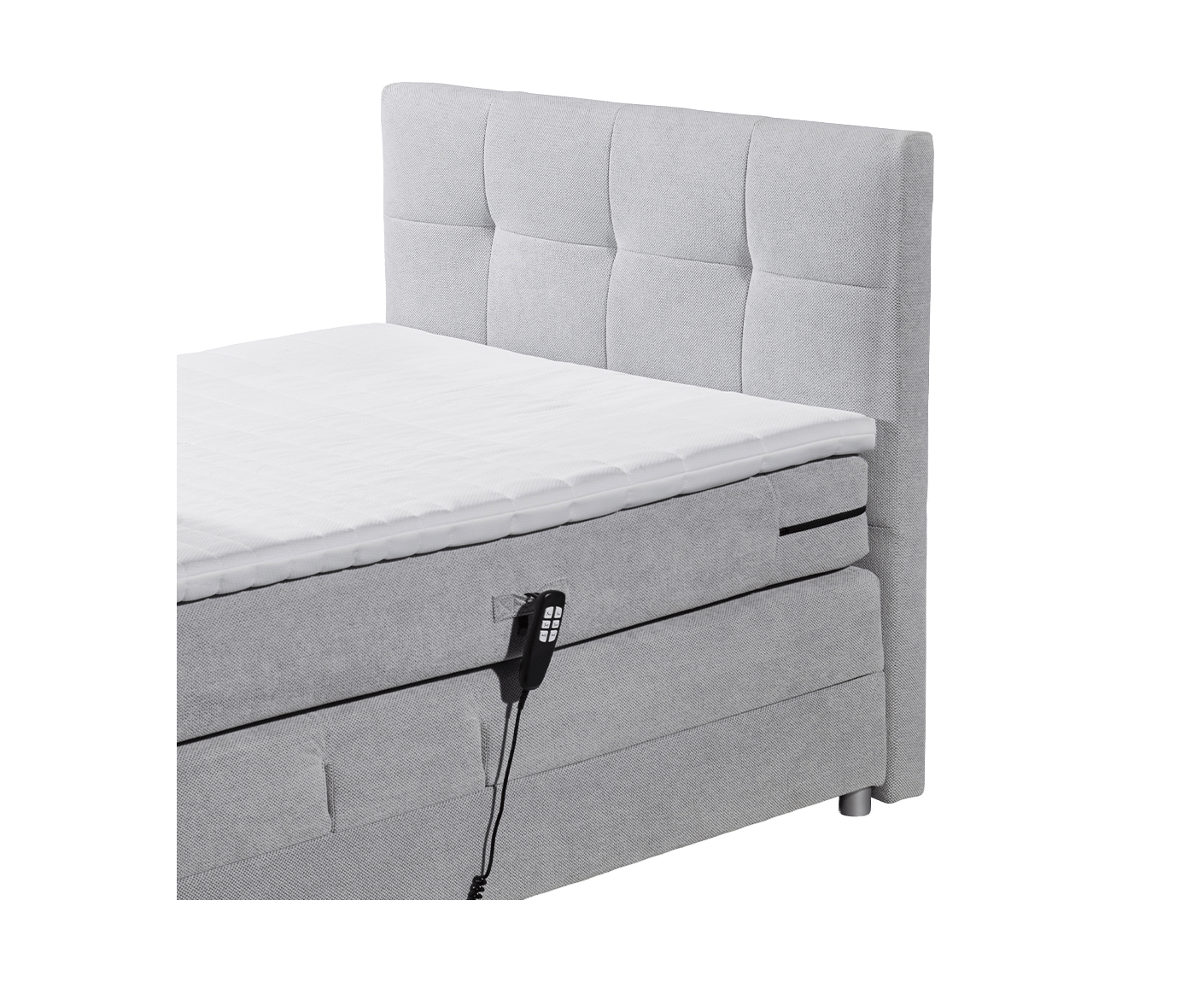 Toulouse B Boxspringbett 120 x 200 cm, inkl. Motor