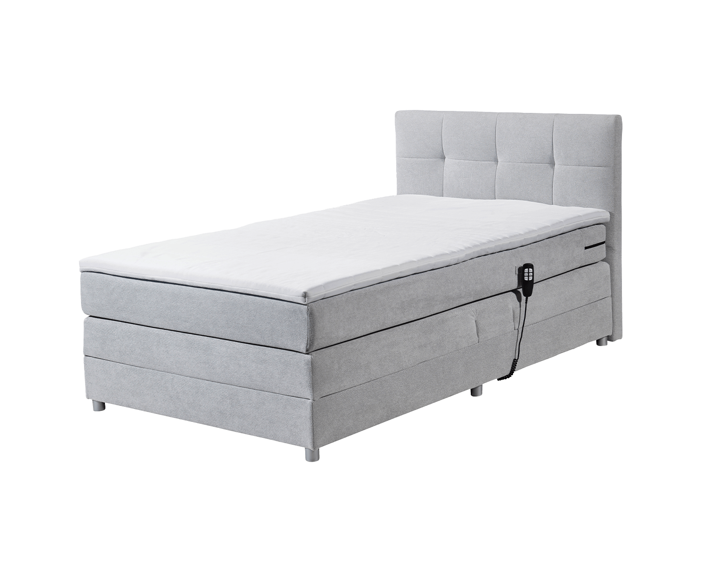 Toulouse B Boxspringbett 120 x 200 cm, inkl. Motor