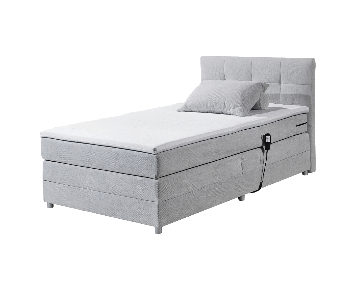 Toulouse B Boxspringbett 120 x 200 cm, inkl. Motor
