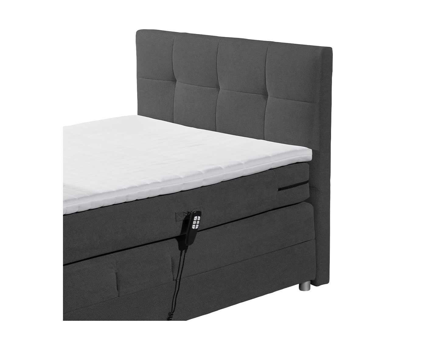 Toulouse B Boxspringbett 120 x 200 cm, inkl. Motor