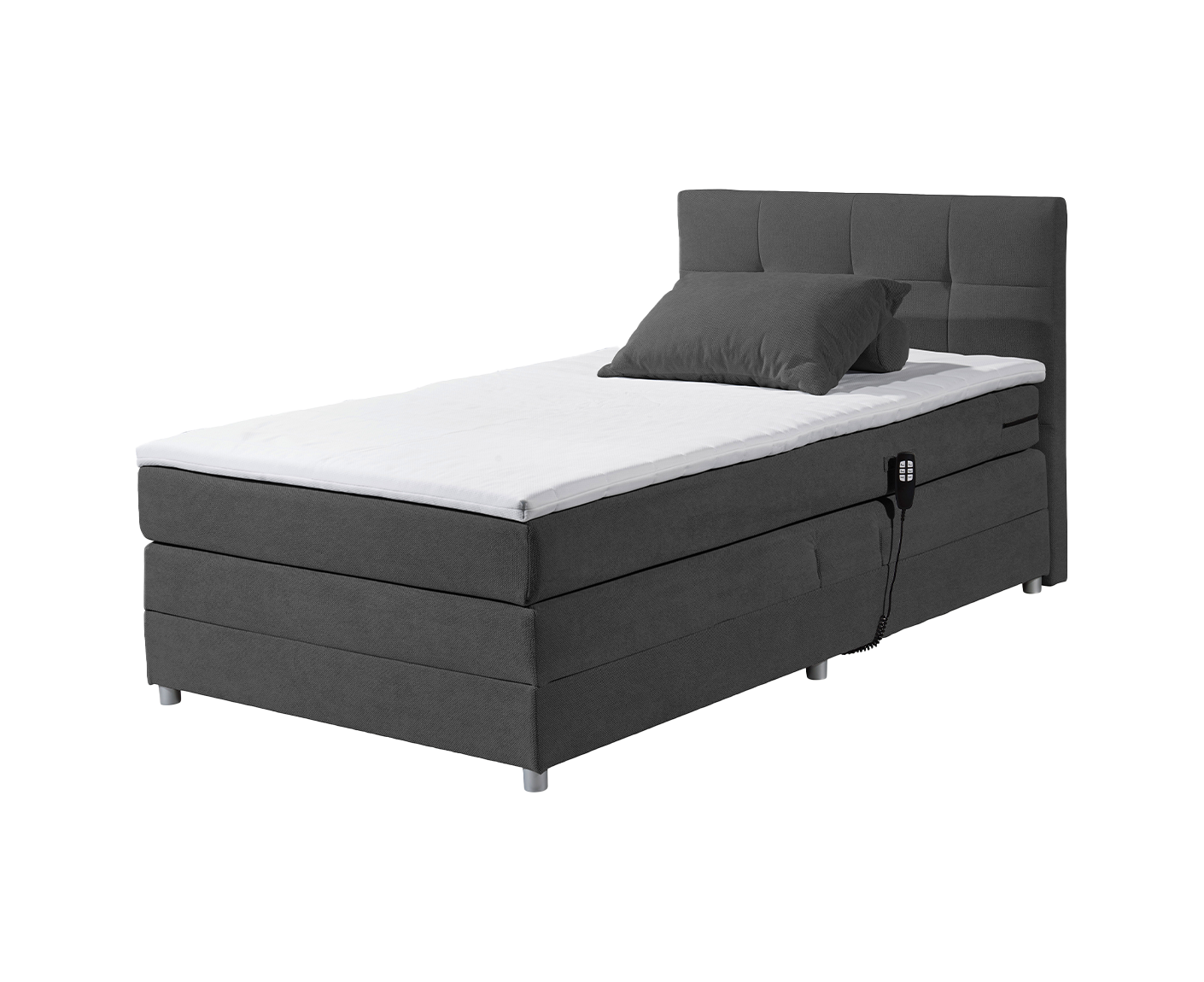 Toulouse B Boxspringbett 120 x 200 cm, inkl. Motor