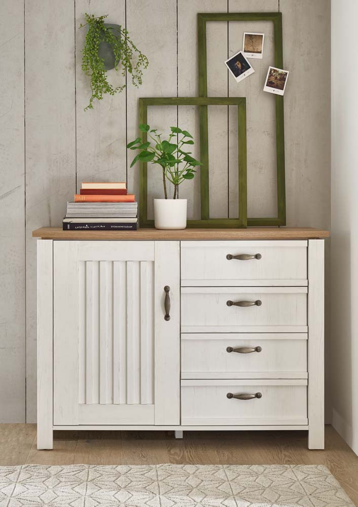 Trient Schlafzimmer Komplettset 1 Andersen Pine / Artisan Eiche