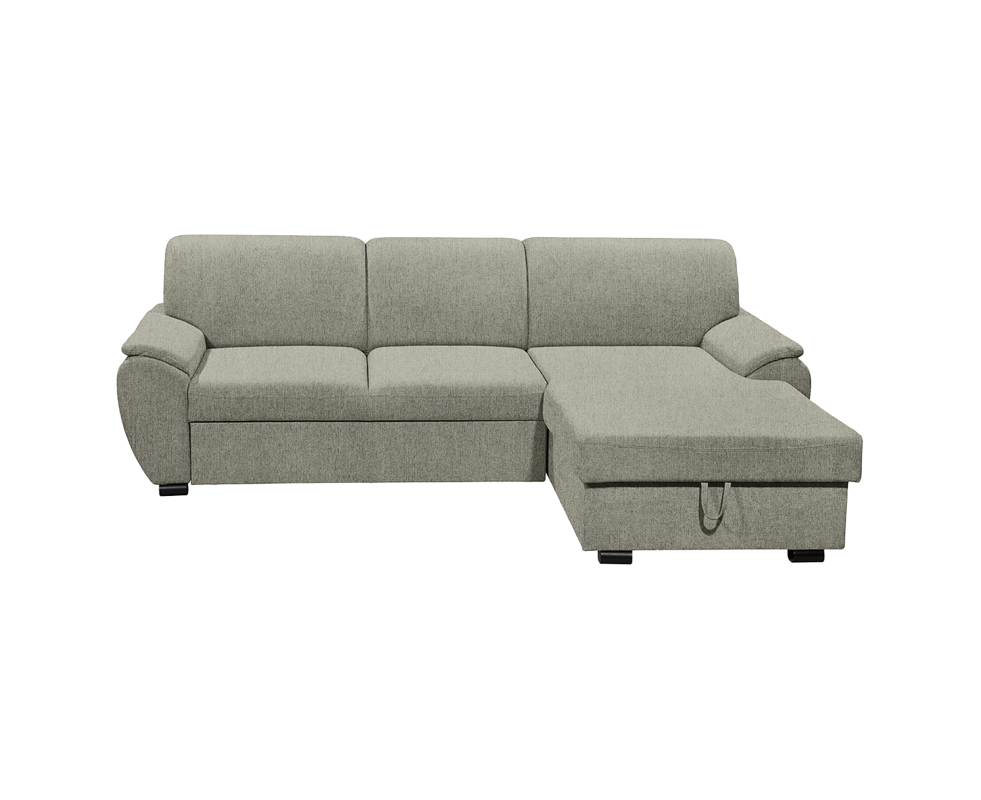 Ulm Ecksofa 250 x 175 cm, mit Schlaffunktion & Bettkasten