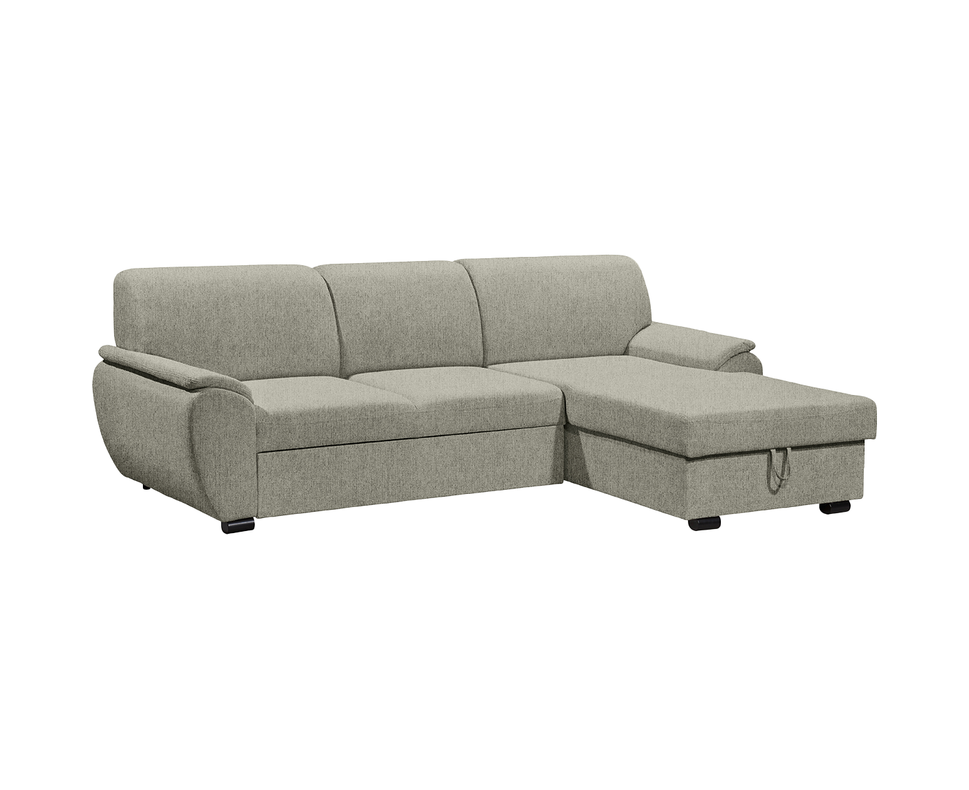 Ulm Ecksofa 250 x 175 cm, mit Schlaffunktion & Bettkasten