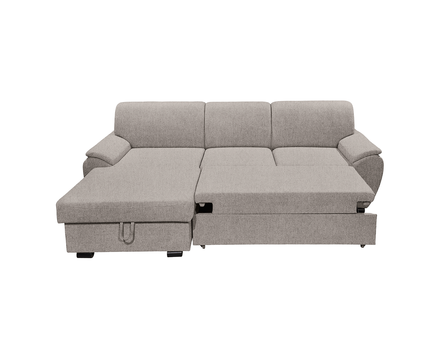 Ulm Ecksofa 250 x 175 cm, mit Schlaffunktion & Bettkasten