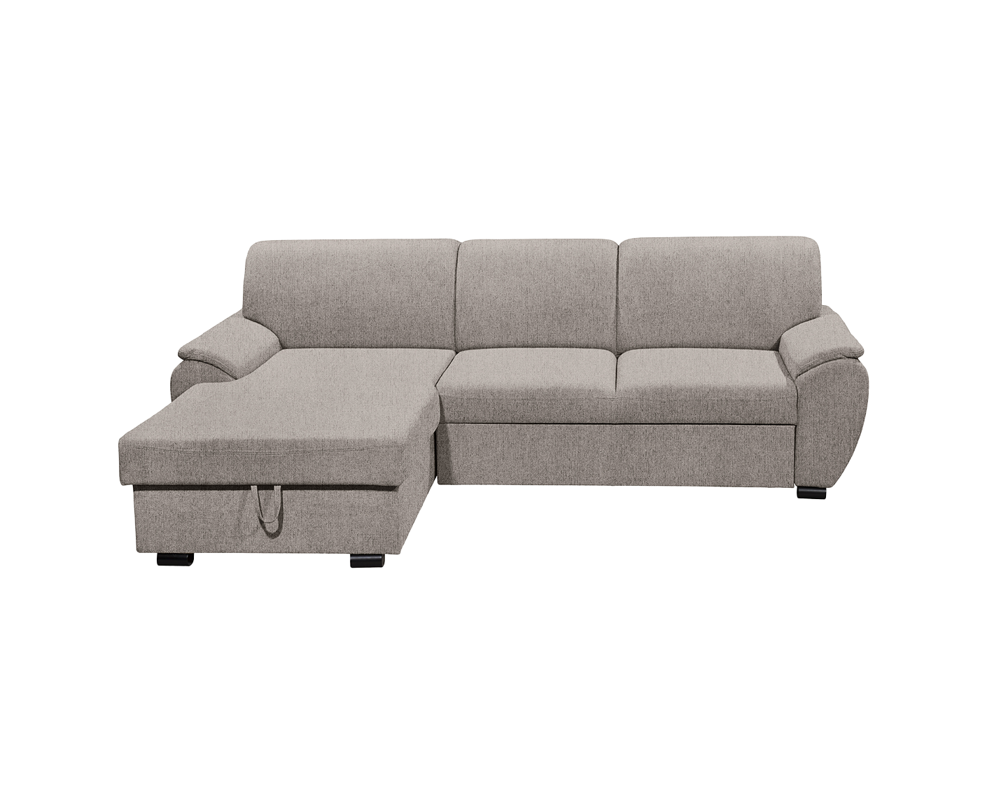 Ulm Ecksofa 250 x 175 cm, mit Schlaffunktion & Bettkasten