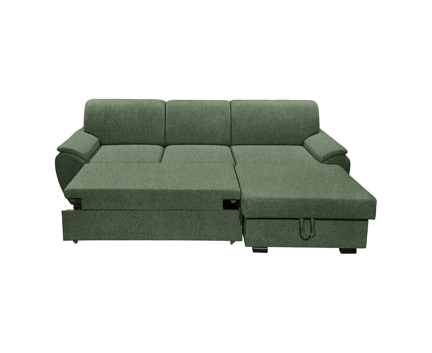 Ulm Ecksofa 250 x 175 cm, mit Schlaffunktion & Bettkasten