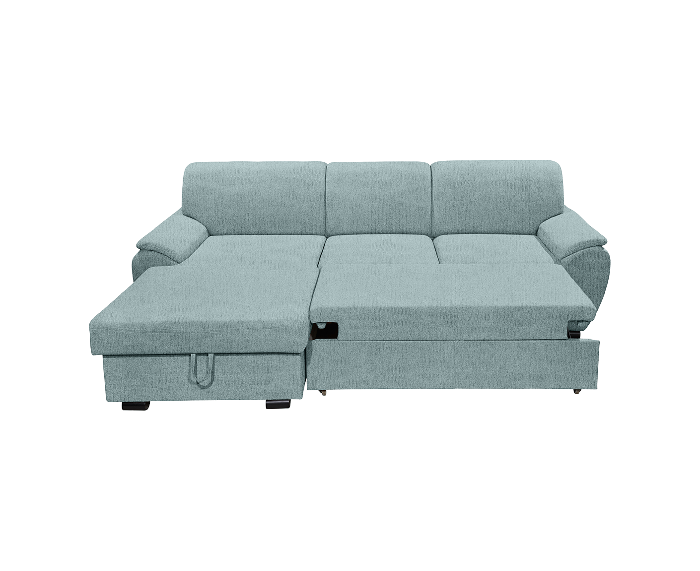 Ulm Ecksofa 250 x 175 cm, mit Schlaffunktion & Bettkasten