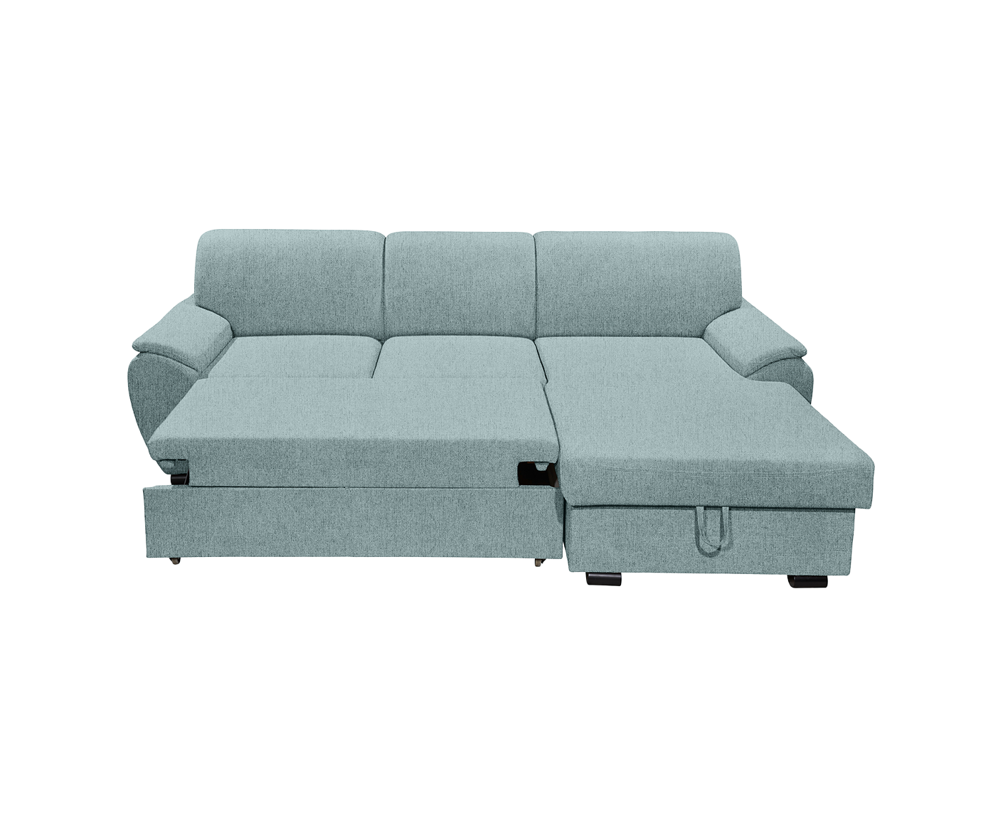 Ulm Ecksofa 250 x 175 cm, mit Schlaffunktion & Bettkasten