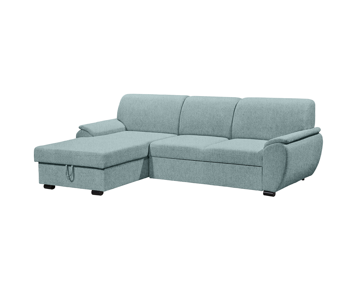 Ulm Ecksofa 250 x 175 cm, mit Schlaffunktion & Bettkasten