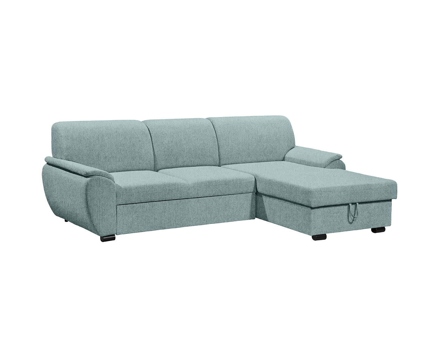 Ulm Ecksofa 250 x 175 cm, mit Schlaffunktion & Bettkasten