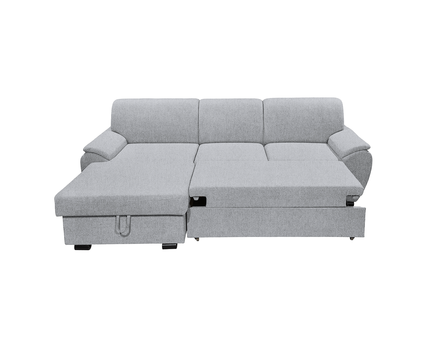 Ulm Ecksofa 250 x 175 cm, mit Schlaffunktion & Bettkasten