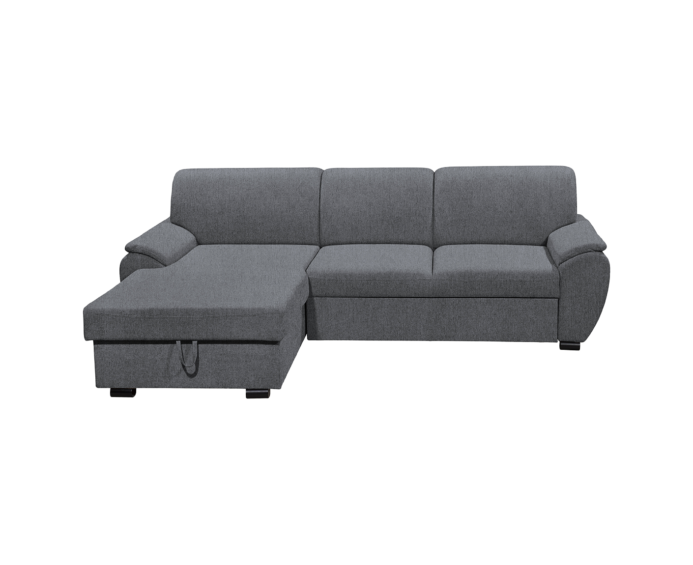 Ulm Ecksofa 250 x 175 cm, mit Schlaffunktion & Bettkasten