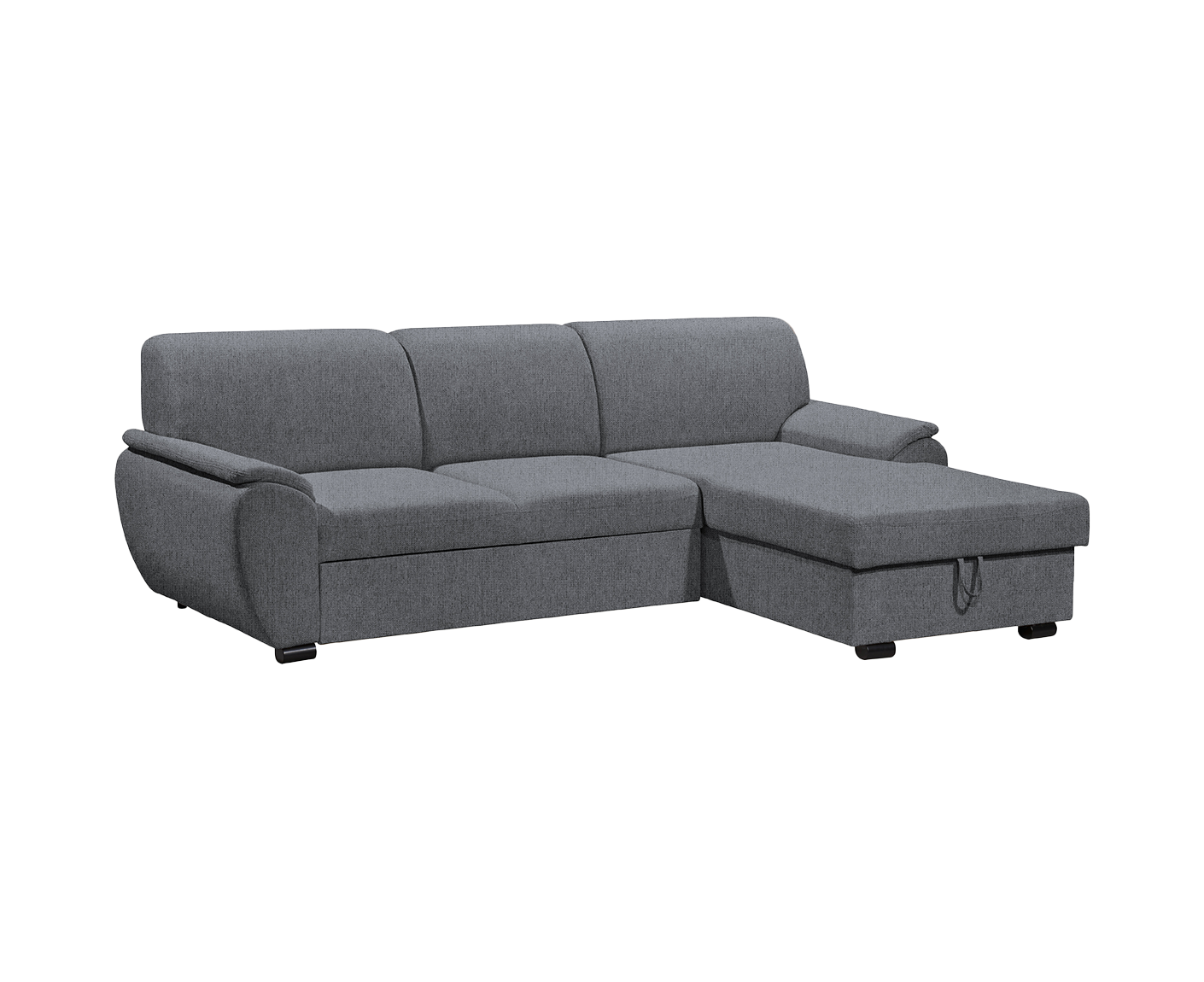 Ulm Ecksofa 250 x 175 cm, mit Schlaffunktion & Bettkasten